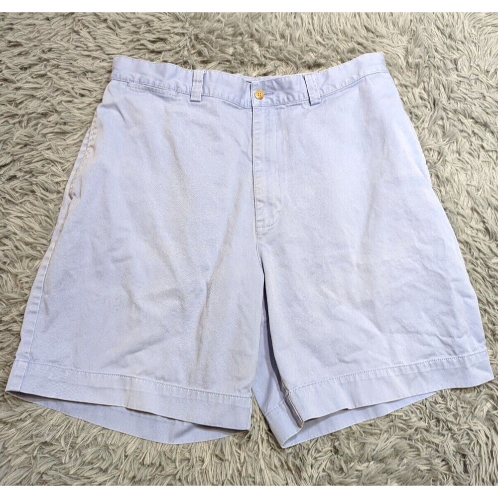 Polo Ralph Lauren Mens Shorts Size‎ 36 Tyler Fit Blue Preppy Cotton Short Chino